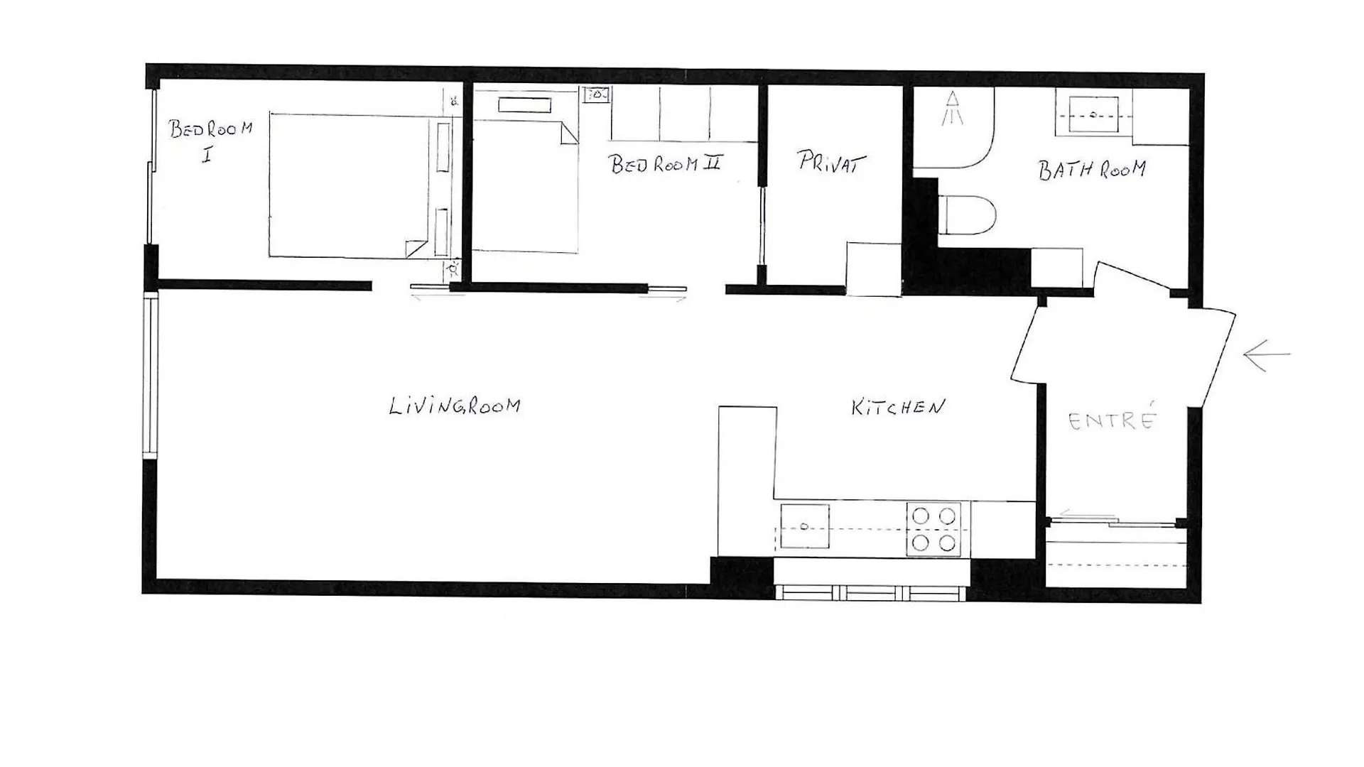 Apartment Leilighet I Topp Etasje Med Flott Stor Felles Takterrasse Bergen